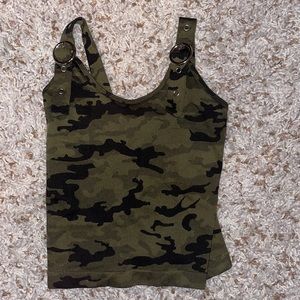 Camo tank top